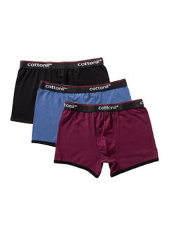 Buy Pack of 3 Cotton Every Day Boxer Underwear for Men in Egypt