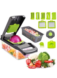 Buy 12 in 1 Multi-Function Kitchen Vegetable Chopper Vegetable Slicer in Saudi Arabia