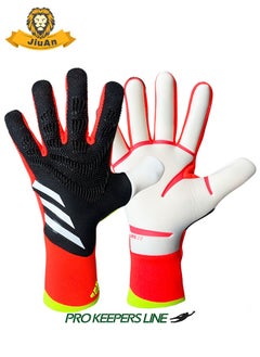 Buy Football Training Professional Predator Pro Fingersave Goalkeeper Gloves in UAE