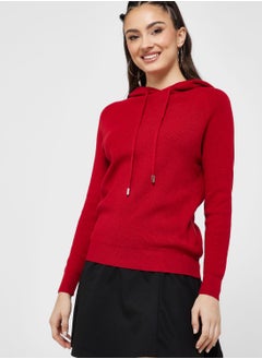 Buy Hooded Knitted Sweater in UAE