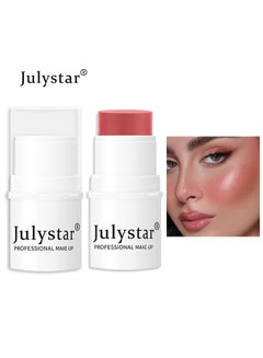 Buy Blush Stick Blush Makeup Wand, Cream Blush For Cheeks Tint,Long-Wearing,Natural-Looking Face Foundation Bright Peach Blusher for Daily Wear 3D Wonder Stick in Saudi Arabia