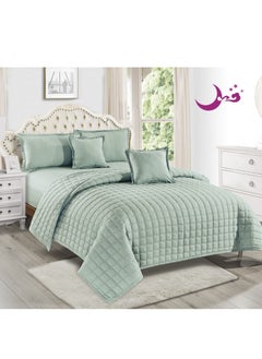 Buy 4-Piece Quilted Compressed Comforter Set in Saudi Arabia