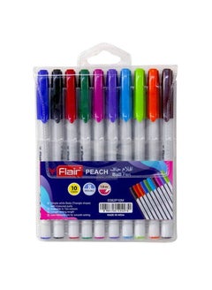Buy 10 Color Ball Point Pen Set in Saudi Arabia