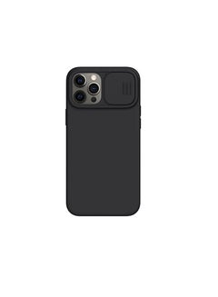 Buy Nillkin CamShield Silky Silicone Case Apple iPhone 12 Pro Max-Black in Egypt