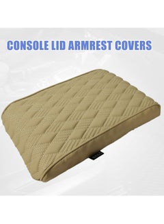 Buy Car Armrest Cushion - Soft Memory Foam with Universal Fit for Vehicle Center Consoles  Spider - Beige in Saudi Arabia