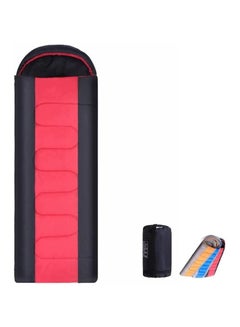 Buy COOLBABY Extra Wide Sleeping Bag - Lightweight Waterproof Warm Adult Camping Sleeping Bag with Compression Bag, Backpacking Sleeping Bag for Outdoor Camping Hiking and Travel (Red) in UAE
