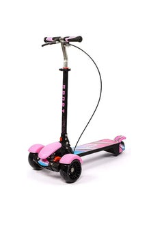 Buy 3 Wheel Children's Folding Adjustable Height Scooters For Ages 3-16 Years With Music And Light in UAE