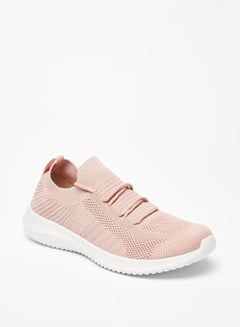 Buy Textured Lace-Up Womens' Sports Shoes in Saudi Arabia