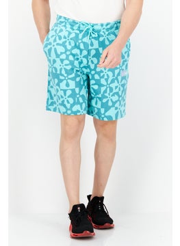 Buy Men Sportswear Fit Outdoor Short, Teal Blue in UAE