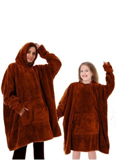 Buy Like Mom Like Daughter set 2pcs, Over-sized Wearable Blanket with Hodi, Brick in Egypt