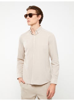 Buy Slim Fit Long Sleeve Men's Shirt in Egypt