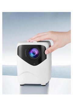 Buy Wireless Bluetooth enabled Android projector with 2.4 5G WiFi, quadrangle trapezoid design and a projection distance ranging from 0.8 to 5 meters. in UAE