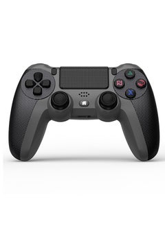 Buy Wireless Controller for PS4/PS4 Slim/PS4 Pro/PC Anti-Slip Playstation 4 Gamepad Hand Joystick with USB Cable & Dual Vibration & Clickable Touchpad & Audio Function & LED Light in Saudi Arabia