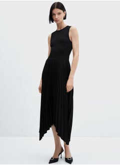 Buy Asymmetrical Hem Tiered Dress in Saudi Arabia