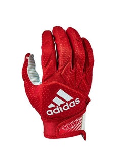 Buy Freak 5.0 Padded Football Receiver Glove Red;White Small in UAE