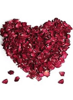 Buy 200G Dried Rose Petals Red Flowers For Decoration, Parties, Spa, Foot Wash And Many Other Uses in Egypt