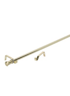 Buy Jupiter Finely Crafted Classic Stylish Extendable Curtain Rod Gold 120-210 cm SACO.MP.16YF159.120.PL in Saudi Arabia