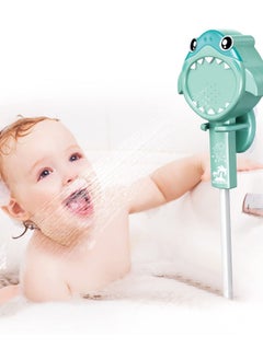 Buy Toddler Shower Head, Shark Automatic Water Spray Shower, Shower Sprinkler, Baby Shower Bath Shower Shower Shower Toys, Kids Bath Shower Head with Suction Cup Holder in Saudi Arabia