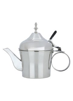 Buy Silver steel teapot with round handle in Saudi Arabia