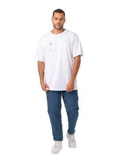 Buy White Tshirt  With Quill Print in Egypt