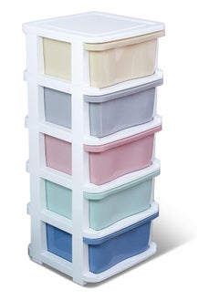 Buy Sky-Touch Drawer Containers Storage 5 Layer Sundries Organizer,storage cabinet Drawer storage Dresser Organizer clothes Storage Rack,for Kitchen,Bedroom,Sitting room,Bathroom Storage Cabinet in UAE