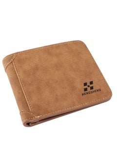 Buy Fashionable Bifold Wallet Coffee in UAE