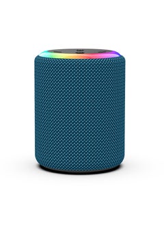 Buy Outdoor Waterproof Bluetooth Speaker Mini Portable peacock blue in UAE