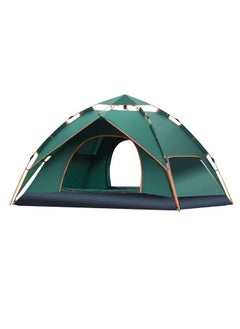 اشتري Sports Outdoors Camping Tent - 3-4 Person Family Tent Instant Easy Set up Tent with Carry Bag, Waterproof Windproof Pop Up Tent for Camping, Hiking, Mountaineering في الامارات