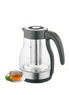 Buy Home Master HM-693 Glass Cordless Water Kettle with Filter 1.7 Liter in Saudi Arabia