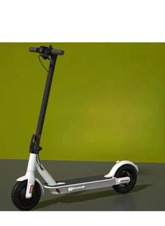 Buy Electric scooter, 8.5-inch solid honeycomb shock-absorbing explosion-proof tires, 350W peak power motor, cruising range up to 96km, speed up to 30km/h, adult-portable folding commuter scooter in Saudi Arabia