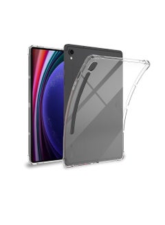 اشتري Case Compatible with Samsung Galaxy Tab S9 Tablet Case, Clear Soft TPU Shookproof Ultra-Thin Lightweight Anti-Scratch Protective Cover Case for Samsung Galaxy Tab S9-Transparent في مصر