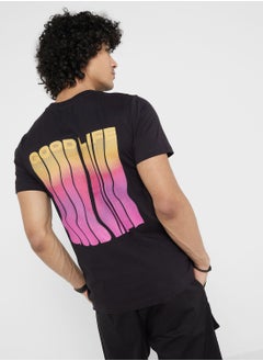 Buy Contrast Printed T Shirt in UAE