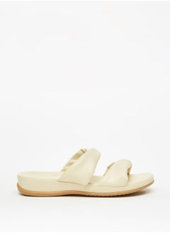 اشتري Twisted Slip-On Slide Sandals في الامارات