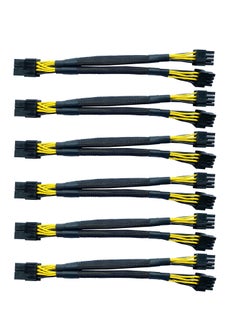 Buy Express Adapter Braided Sleeved Splitter Power Cable (6 pack） in Saudi Arabia