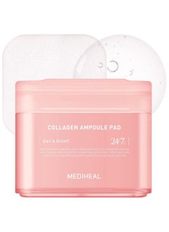 Buy Collagen Ampoule Pad (100 Pads), Collagen & Ceramide, Skin Firming & Restore Elasticity, Tighten Wrinkles & Lines in UAE