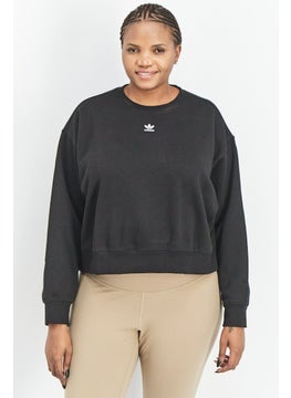 Buy Women Plus Size  Adicolor Essential Outdoor Sweatshirts, Black in UAE