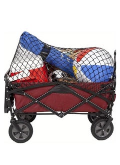 Buy 1pc Heavy-Duty Utility Wagon Rear Net, Polyester Cargo Mesh for Secure & Organized Transport, Fits Garden Carts and Trolleys in UAE