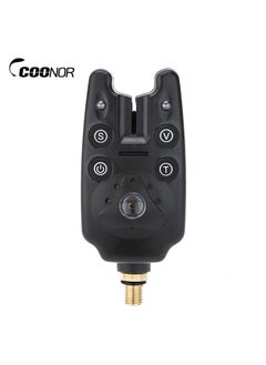 Buy 2 LED Water Resistant Adjustable Tone Volume Sensitivity Sound Alert Fishing Bite Alarm for Fishing Rod in UAE