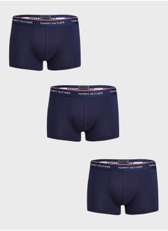 Buy 3 Pack Logo Band Trunks in UAE