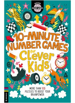 اشتري 10-Minute Number Games for Clever Kids®: More than 100 puzzles to boost your brainpower في الامارات