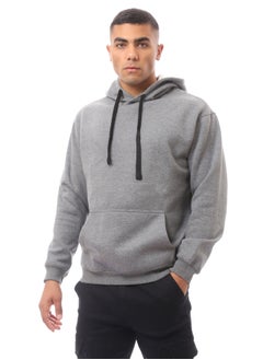 Buy Slip On Heather Dark Grey Comfy Hoodie in Egypt