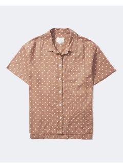 اشتري AE Linen Button-Up Resort Shirt في مصر