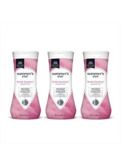 Buy Simply Sensitive Daily Gentle All Over Feminine Body Wash, Removes Odor, Feminine Wash pH Balanced, 15 fl oz, 3 Pack in UAE