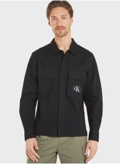 Buy Utility Logo Overshirt in UAE