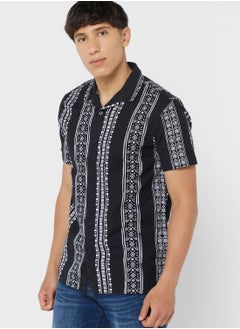 Buy Brave Soul Printed Shirt in Saudi Arabia