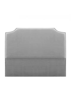 Buy H114 | Velvet headboard - Light Grey in Saudi Arabia