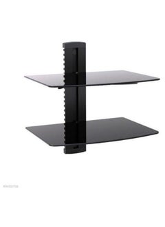 Buy 2-Layer Shelf TV Wall Mount For Below 32 Inch Black in Saudi Arabia