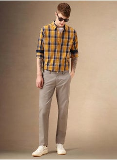 اشتري Relaxed Fit Multi-Color Cotton Casual Shirt Regular Collar في الامارات