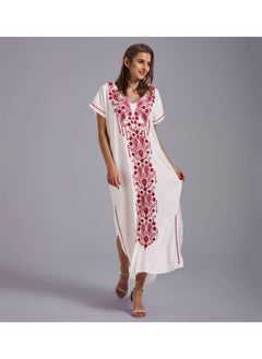 اشتري Beach Printed Robe Sunscreen Cover في الامارات