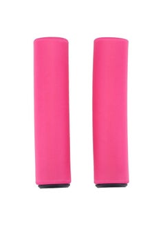 Buy Bicycle Grip, Soft Sponge Bike Handlebar Cover End Grip For Mountain Bike (Pink) in Saudi Arabia